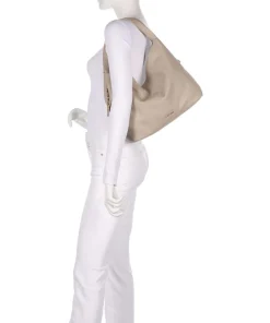 Kaliska M Beuteltasche Lederimitat beige