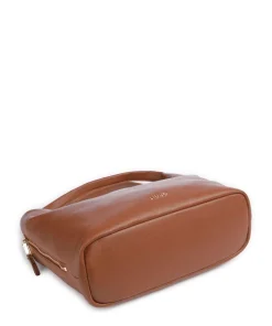 Kaliska M Beuteltasche Lederimitat braun