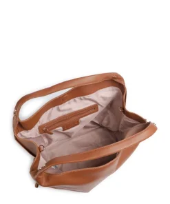Kaliska M Beuteltasche Lederimitat braun
