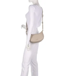 Kaliska S Schultertasche Lederimitat beige