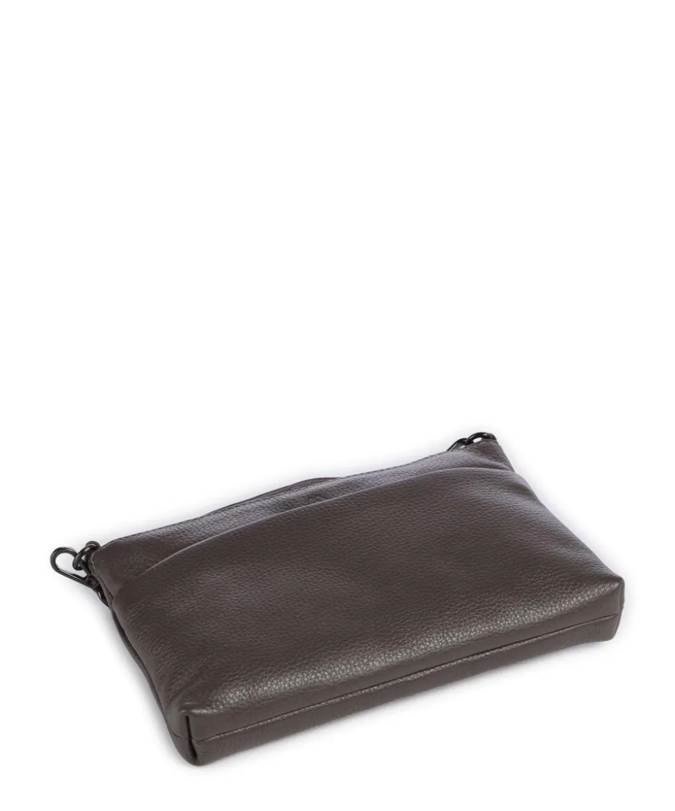 Karima Umhängetasche genarbtes Rindsleder taupe