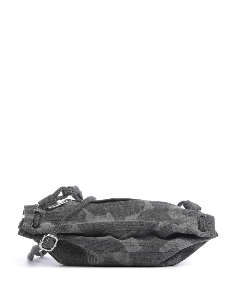 Karla Denim Umhängetasche Baumwolle grau