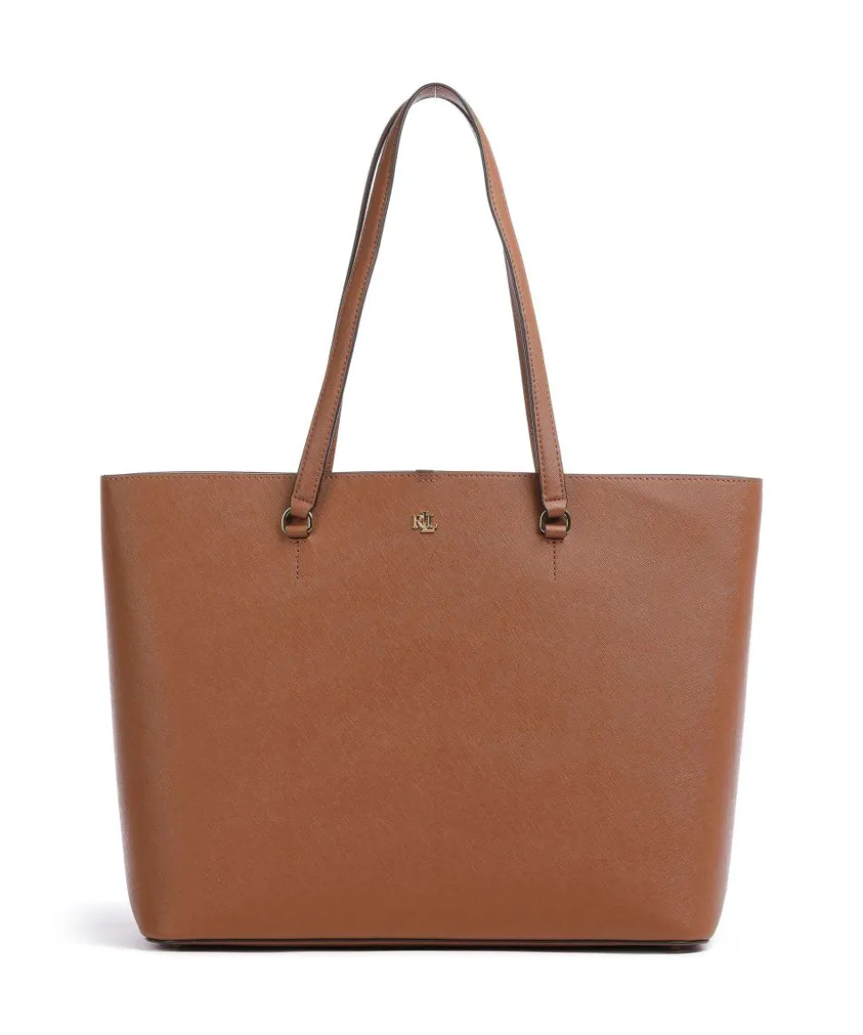 Karly Large Shopper fein genarbtes Rindsleder braun