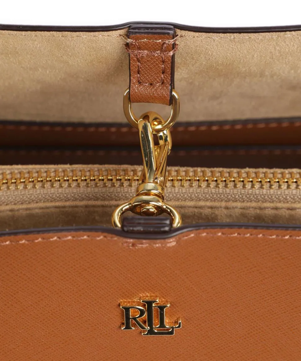 Karly Large Shopper fein genarbtes Rindsleder braun