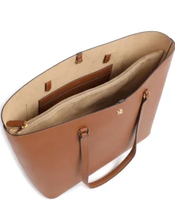 Karly Large Shopper fein genarbtes Rindsleder braun