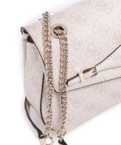 Katya 4G Logo Schultertasche Lederimitat altrosa