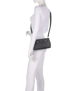 Katya 4G Logo Umhängetasche Lederimitat anthrazit