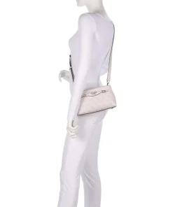 Katya 4G Logo Umhängetasche Lederimitat altrosa