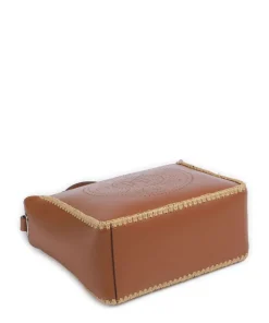 K/Circle Handtasche fein genarbtes Rindsleder braun