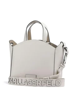 K/Circle Small Handtasche fein genarbtes Rindsleder elfenbein