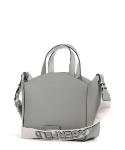 K/Circle Small Handtasche fein genarbtes Rindsleder grau