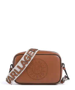 K/Circle Umhängetasche fein genarbtes Rindsleder braun