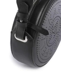 K/Circle Umhängetasche fein genarbtes Rindsleder schwarz