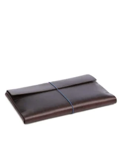 Keeper Laptophülle fein genarbtes Rindsleder dunkelbraun