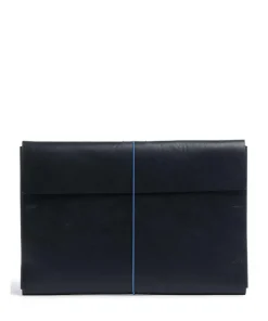 Keeper Laptophülle fein genarbtes Rindsleder dunkelblau