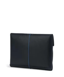 Keeper Laptophülle fein genarbtes Rindsleder dunkelblau