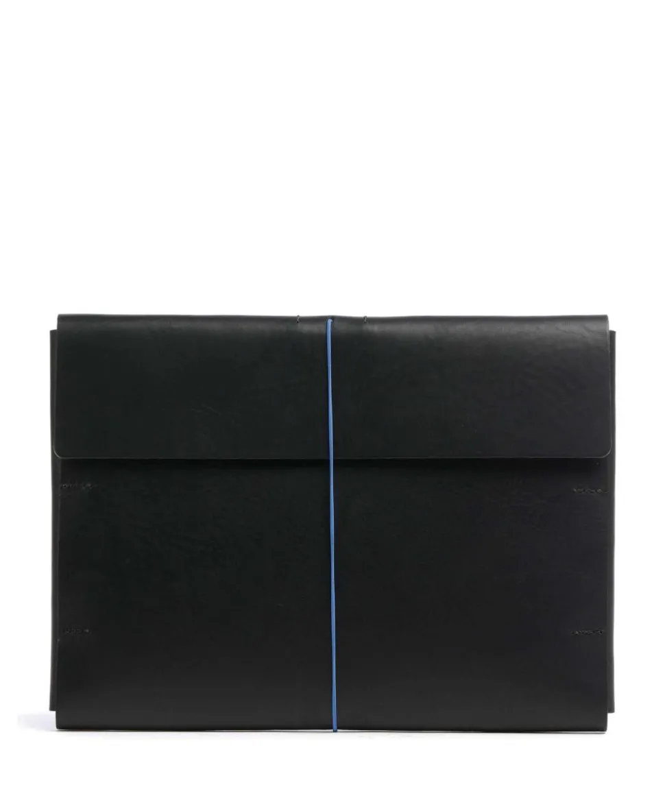 Keeper Laptophülle genarbtes Rindsleder schwarz