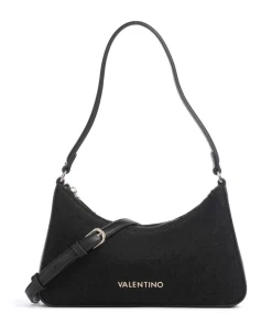 Kelly Denim Schultertasche Baumwolle schwarz