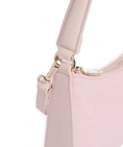 Kelly Denim Schultertasche Baumwolle rosa
