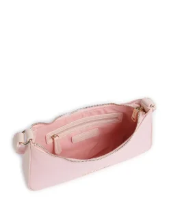 Kelly Denim Schultertasche Baumwolle rosa