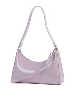 Kelly Schultertasche Lederimitat lavendel