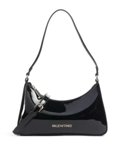 Kelly Schultertasche Lederimitat schwarz