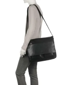 Kenley Jeremy Aktentasche 15″ Büffelleder schwarz