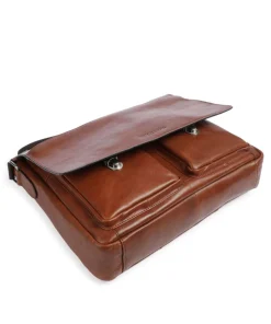 Kenley Jeremy Aktentasche 15″ Büffelleder cognac