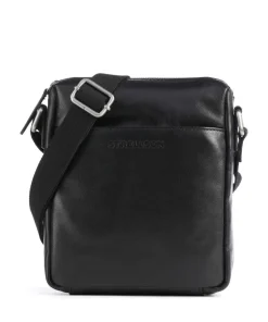 Kenley Olbin Umhängetasche Büffelleder schwarz