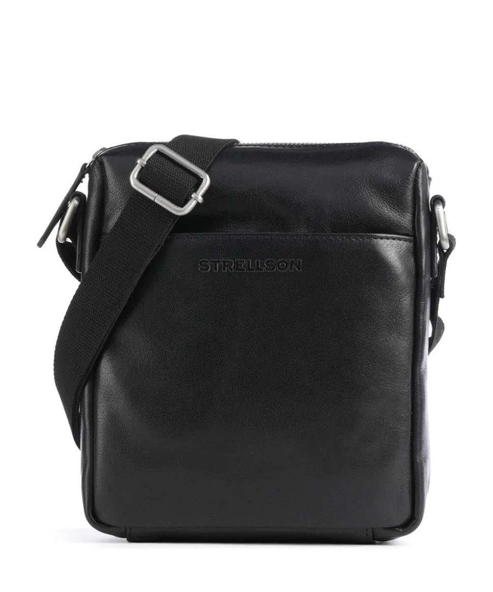 Kenley Olbin Umhängetasche Büffelleder schwarz