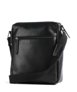 Kenley Olbin Umhängetasche Büffelleder schwarz