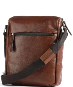 Kenley Olbin Umhängetasche Büffelleder cognac