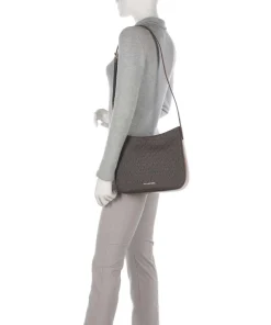 Kensington Beuteltasche Canvas dunkelbraun