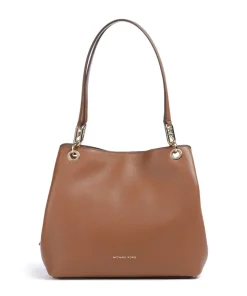 Kensington Large Beuteltasche genarbtes Rindsleder braun