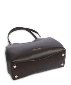 Kensington Large Beuteltasche genarbtes Rindsleder dunkelbraun