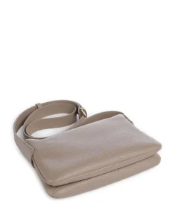 Kirsten Umhängetasche genarbtes Rindsleder taupe