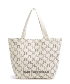 K/Monogram Shopper Canvas elfenbein