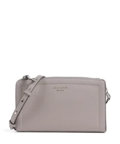 Knott Umhängetasche genarbtes Rindsleder taupe