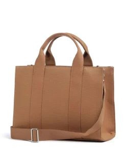 K/Rue St Guillaume Medium Handtasche Canvas karamellbraun