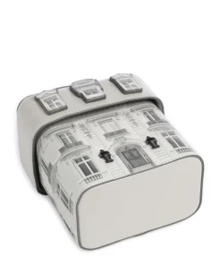 K/Rue St Guillaume Umhängetasche Lederimitat hellgrau