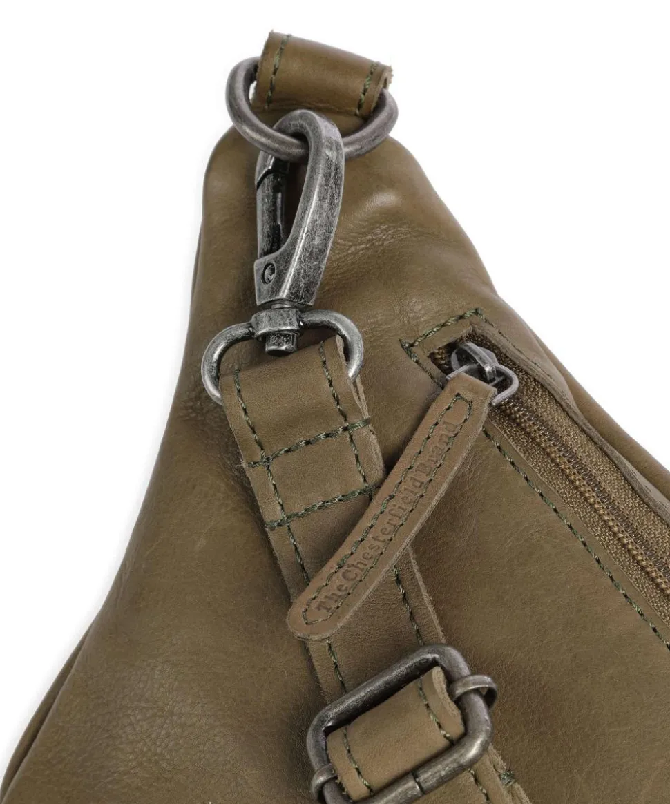 Kruger Gürteltasche weiches Rindsleder olivgrün