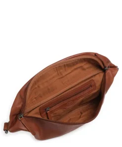Kruger Gürteltasche weiches Rindsleder cognac