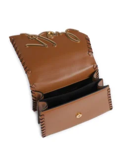 K/Signature 2.0 Handtasche genarbtes Rindsleder braun