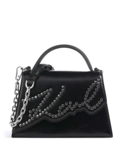 K/Signature 2.0 Small Handtasche Rindsleder schwarz