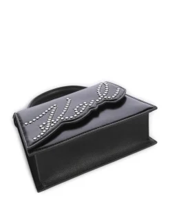 K/Signature 2.0 Small Handtasche Rindsleder schwarz