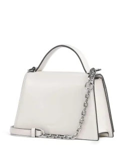 K/Signature 2.0 Small Handtasche Rindsleder weiß