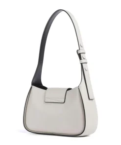 K/Signature Schultertasche fein genarbtes Rindsleder elfenbein