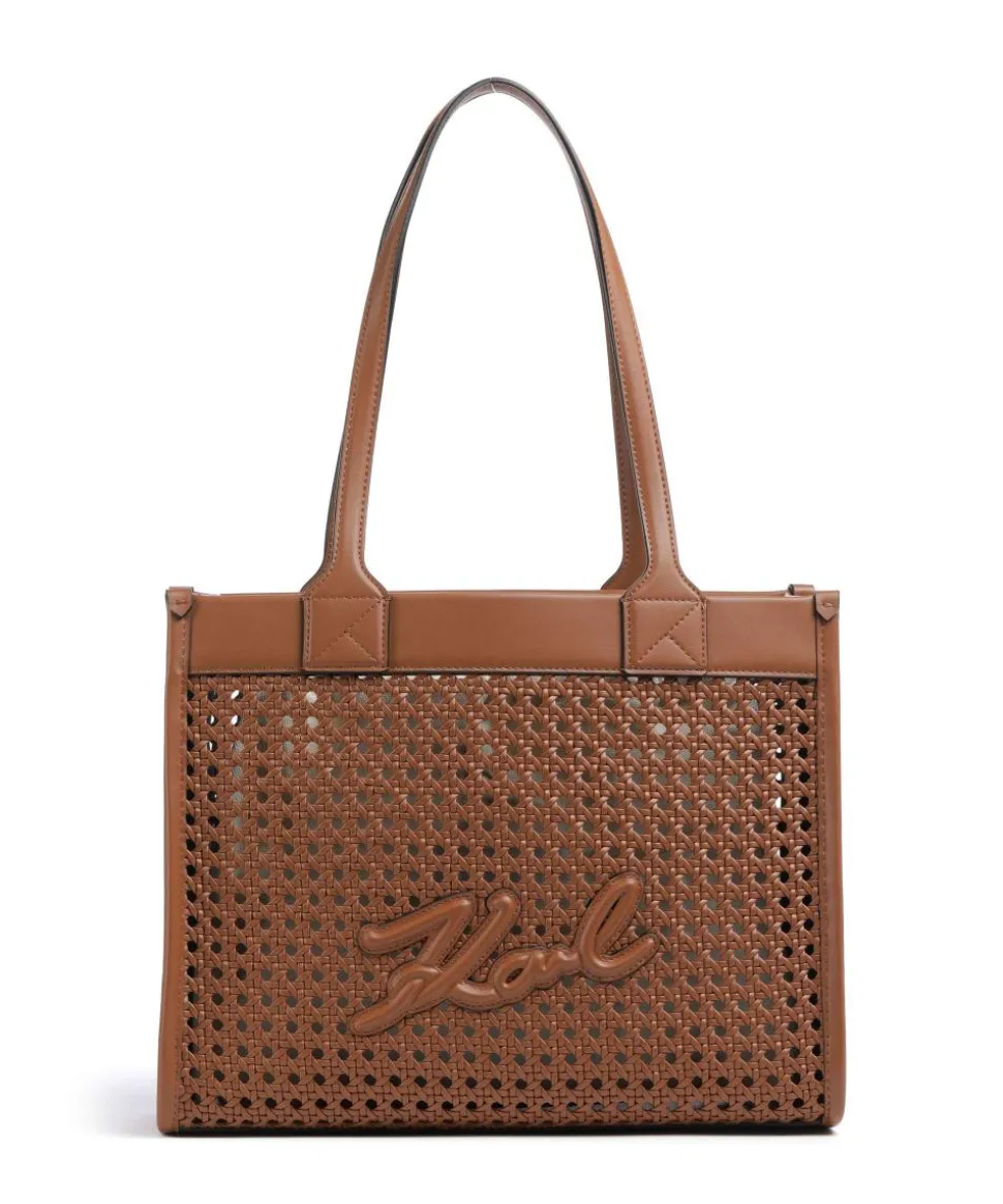 K/Skuare Shopper Lederimitat braun