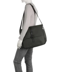 Kuriertasche 16″ Polyurethane, Polyester dunkelgrün