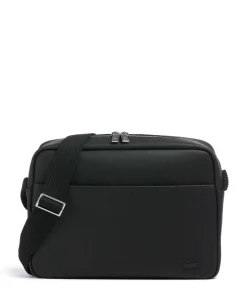 Kuriertasche Lederimitat schwarz